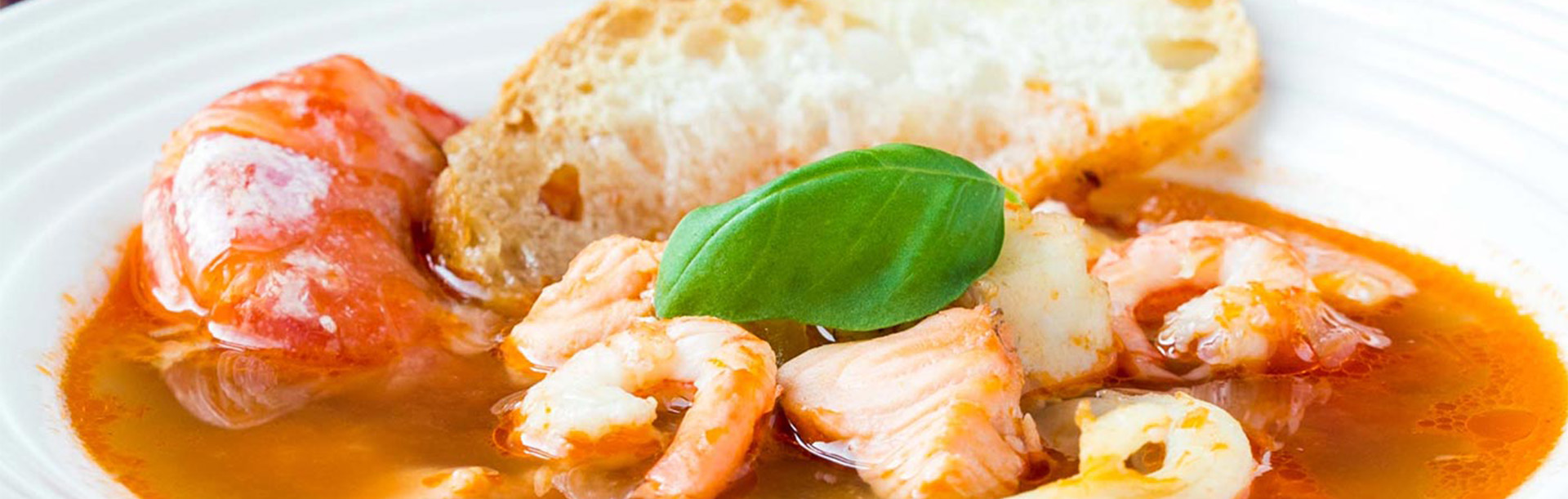 Light fish soup with the aroma of lentisc | Consorzio Tutela Prosecco DOC